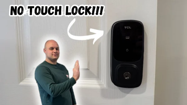 Unlock Your Door With Your Palm!!! TCL D1 Pro Palm Vein Smart Lock Install and Review
