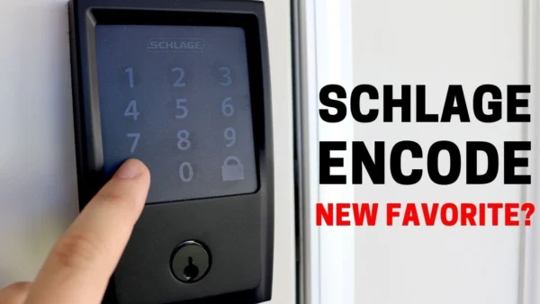 Schlage Encode: Super Sleek, Matte Black WiFi Lock