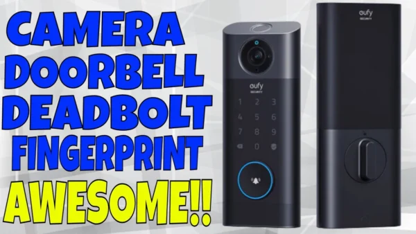 eufy Security S330 Video Smart Lock Camera Doorbell Fingerprint Unbox Setup Video Quality Review
