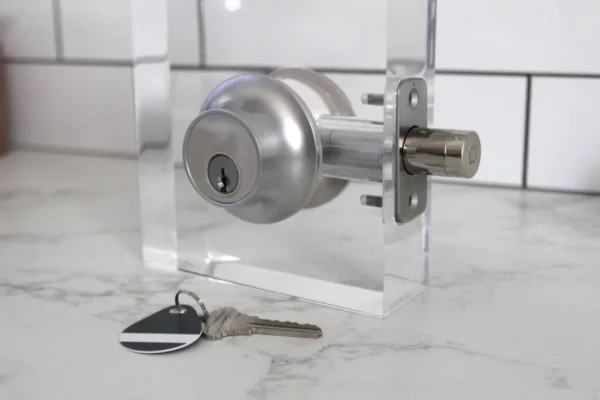 The Level Lock Plus offers the perks of a smart lock in a more discreet form