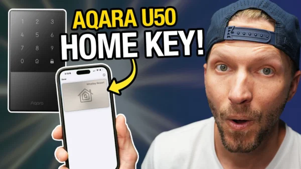 Best BUDGET Smart Lock with Home Key! 🔑 The New Aqara U50 Smart Lock