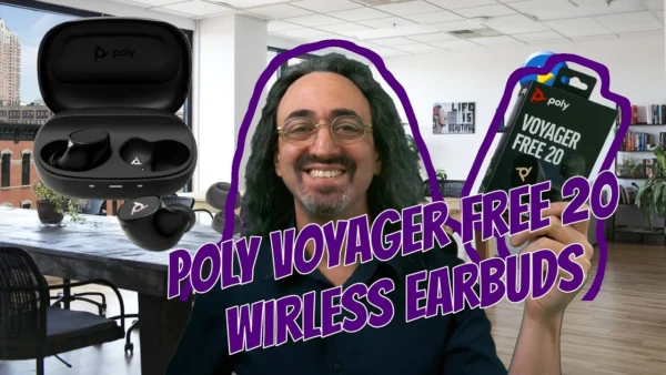 Poly Voyager Free 20 (Unboxing and Review)