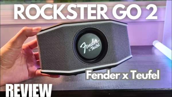 REVIEW: Fender x Teufel ROCKSTER GO 2 Portable Bluetooth Speaker - Retro Classic Style!