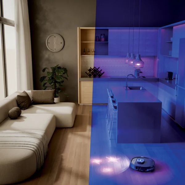 The Shark PowerDetect UV Reveal Robot Vacuum & Mop Has UV