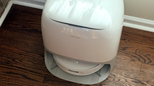 I let Roborock's first self-cleaning roller mop vacuum clean my hardwood floors, and it delivered