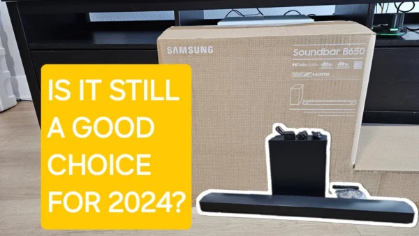 SAMSUNG HW-B650 Soundbar Unbox & Review