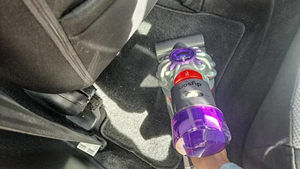 I finally tried the Dyson Car + Boat in my car — and it’s the ultimate handheld vacuum