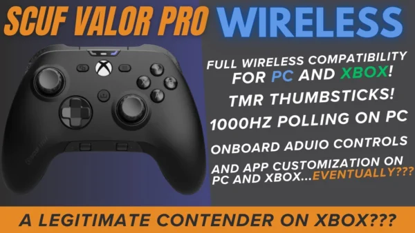 Reviewing The NEW Scuf Valor Pro WIRELESS!!! Wireless on PC AND Xbox, with TRM Sticks!