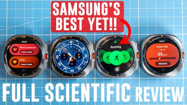Galaxy Watch Ultra - In-depth Scientific Review! (BEST Samsung Smartwatch Yet)