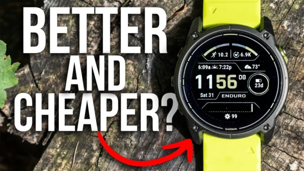Garmin Enduro 3 Hands On, First Run, and Display Comparison! (The Fenix 8 to Get!)