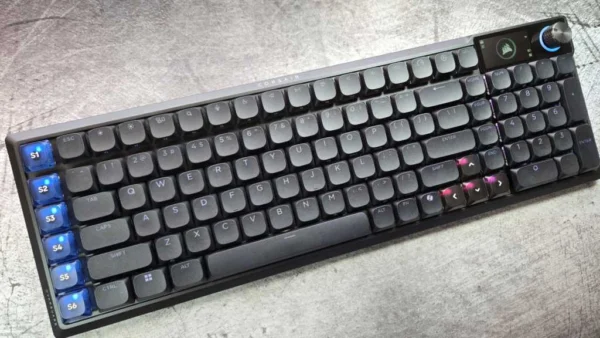 Corsair's new low-profile keyboard makes me angry