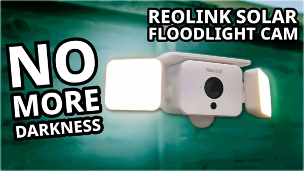 Reolink Solar Floodlight Cam: Solar-Powered Home Protection!
