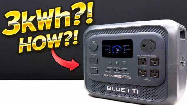 The World’s Smallest 3kWh Power Station?! Bluetti Elite 300 Tested!