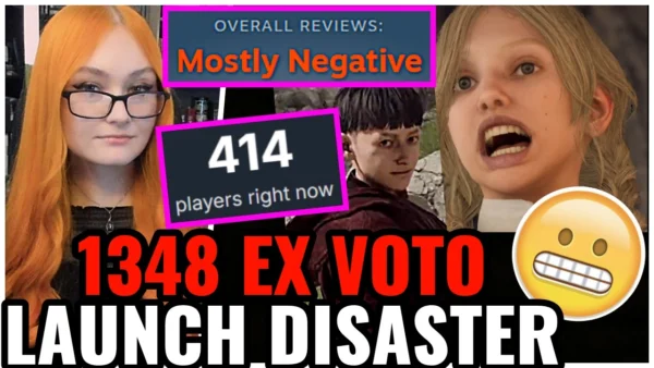 Lesbian Knight Game Launches To 414 Players & Mostly Negative Reviews! 1348 Ex Voto Is A MoDeRn MESS