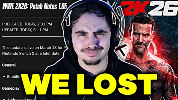 WWE 2K26 Developer Admits the Game Sucks... New Patch