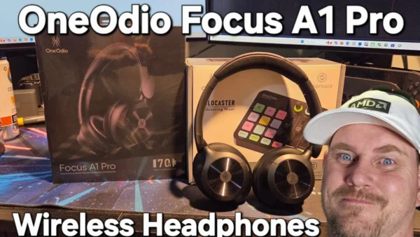 OneOdio Focus A1 Pro Hybrid Active Noise Cancelling Wireless Headphones