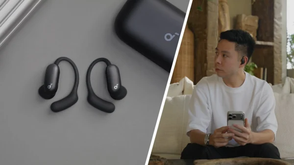 Soundcore AeroFit 2 Pro // 2-in-1 Open Ear & ANC Earbuds