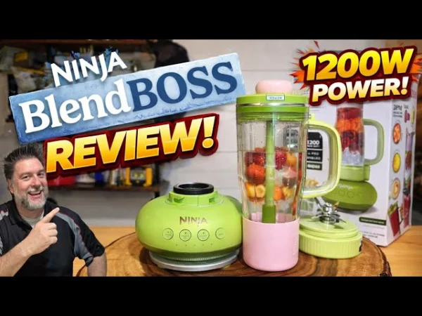 Ninja BlendBoss Review 1200W Blender Test – Smoothies, Ice & More! ⚡Ninja Blend Boss