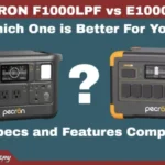 PECRON E1000LFP vs F1000FLP - Which is right for you?