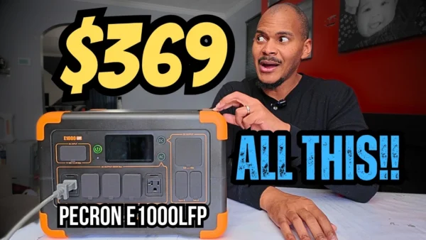 Pecron E1000LFP: Fancy Features At A CRAZY Low Price