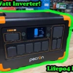 PECRON E1000LFP Portable Power Station Testing, Review! Powering Fridge