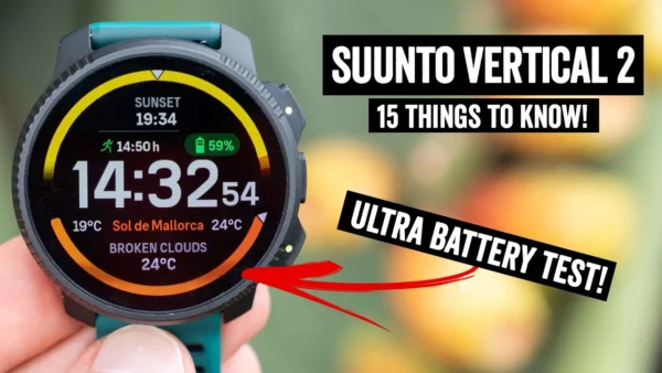 Suunto Vertical 2 In-Depth Review: Flashlight & New AMOLED Battery King?