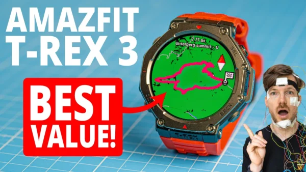 Amazfit T-Rex 3 Scientific Review (Garmin Alternative, And Cheap!)