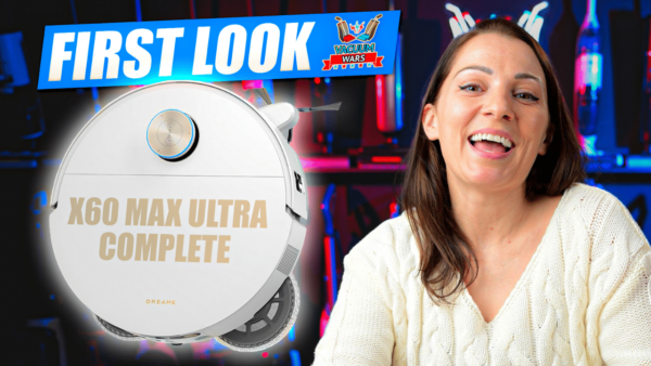 Dreame X60 Max Ultra Complete Robot Vacuum First Look: Slimmest X Series Yet