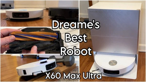 Dreame X60 Max Ultra Complete - The Thinnest Combo Mopping Robot - Review Tests & Maintenance