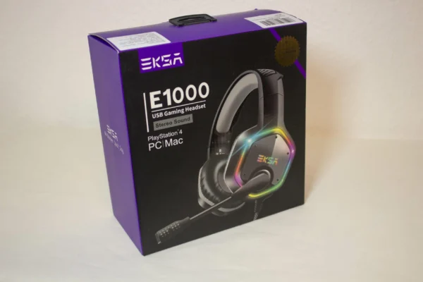 EKSA 1000 gaming headset in test: virtual 7.1 and RGB for under 40 euros