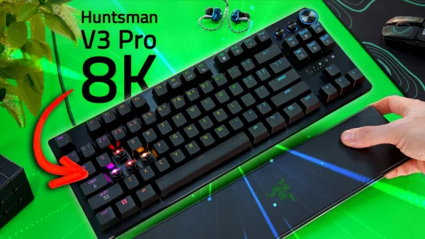 The NEW Razer Huntsman V3 Pro 8k Keyboard is about to dominate