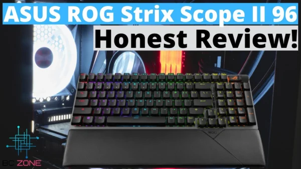 The Best Value Wireless Gaming Keyboard! ASUS ROG Strix Scope II 96 Review!