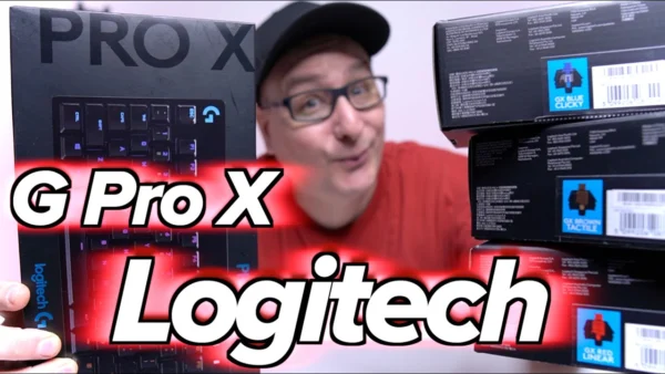 Logitech G Pro X Keyboard Review, HOT SWAPPABLE!
