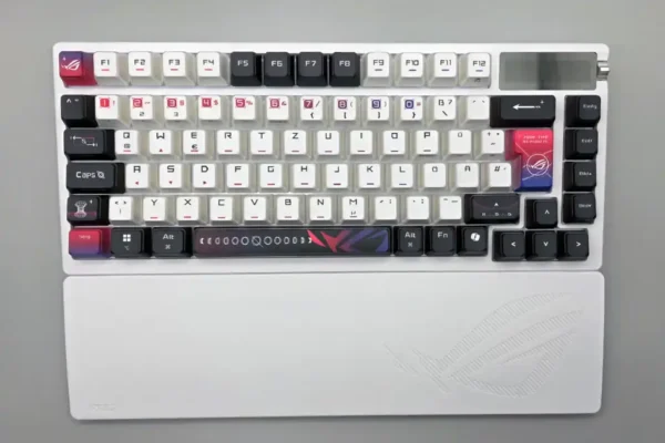 As good as a custom keyboard, but with Asus ROG software