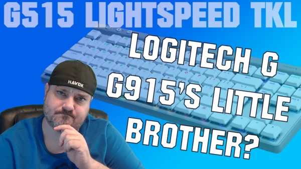 LOGITECH G G515 LIGHTSPEED TKL | IS THIS THE G915'S LITTLE BROTHER? #LogitechGPartner