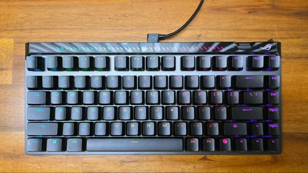 Hands-on with Asus’s ROG Falchion Ace 75 HE: Premium gaming, with an emphasis on physical adjustments and web-based