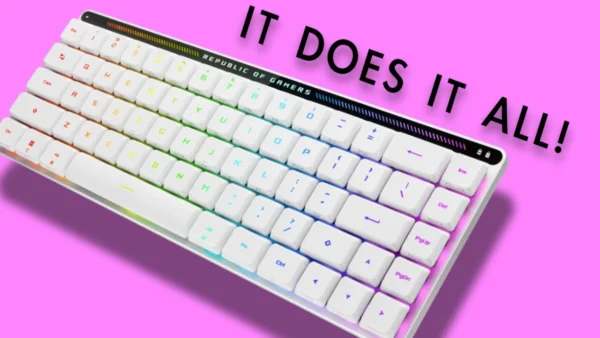 NEW Asus ROG Falchion RX low profile Keyboard Review 🔥