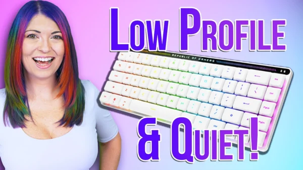 The Best Wireless Keyboard of 2024 - ASUS ROG Falchion RX Low Profile