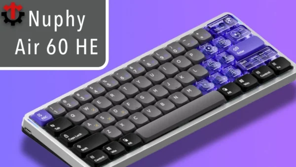 Low Profile Hall Effect Keyboard 🔥 Nuphy Air 60 HE Review