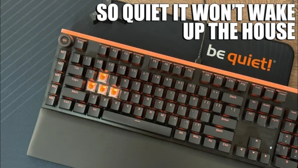 The Silent Beast! - BeQuiet! LIGHT MOUNT Keyboard Review