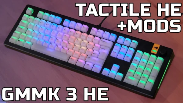 THE MOST MODDABLE KEYBOARD EVER! Glorious GMMK 3 HE Review