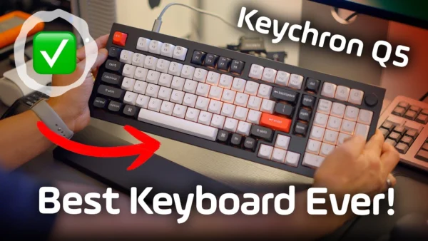 Best keyboard for PC & Mac ✅ Keychron Q5 HE Wireless