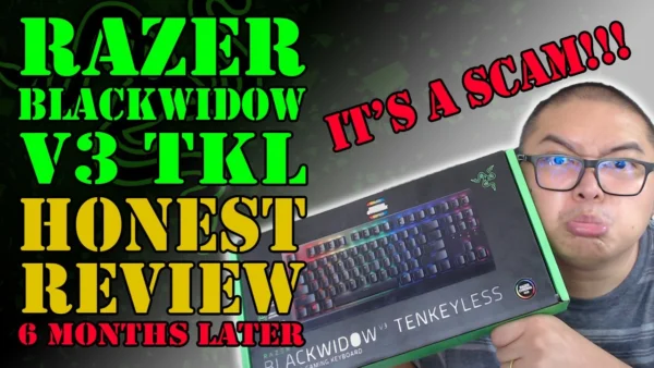Razer BlackWidow V3 TKL Honest Review 6 months later!
