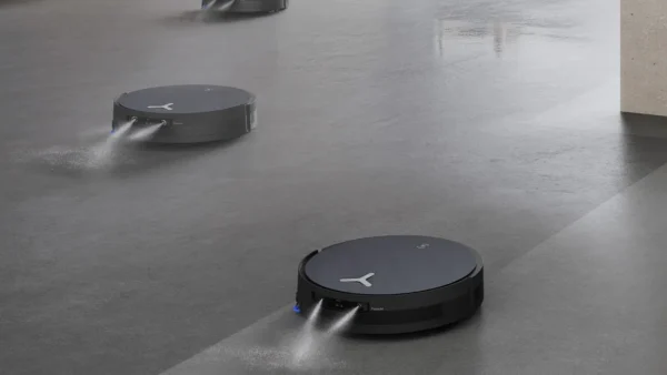 New Ecovacs Cleaning Bot Uses Water Jets to Blast Stains Away