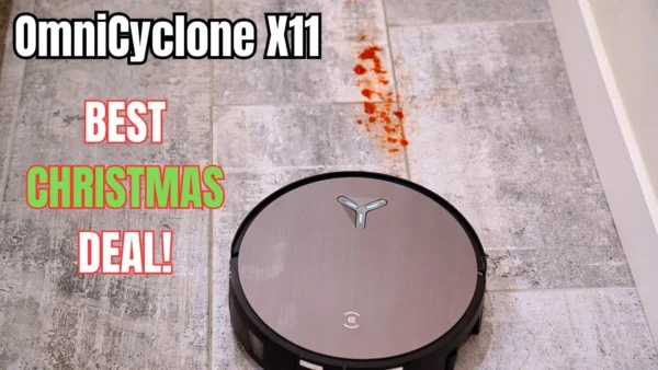 Ecovacs DEEBOT X11 OmniCyclone Review -Don't Miss This Robot Mop/Vacuum Christmas Deal