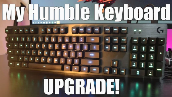 From Chiclet keys to mechanical keyboard! Logitech G512 carbon linear switch review
