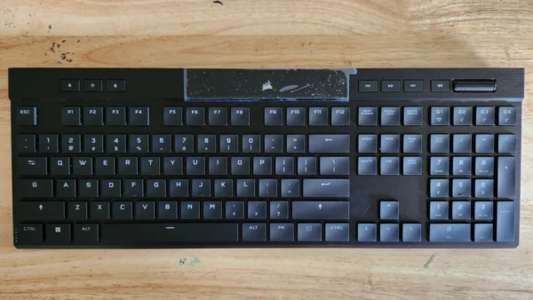 Corsair's K100 Air Wireless gaming keyboard puts productivity and refinement center stage