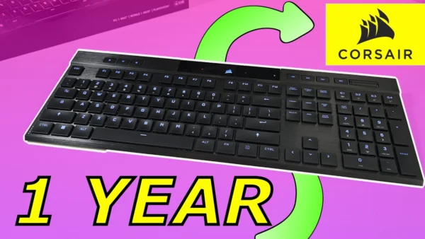 The Best Premium Wireless Keyboard : One Year with the Corsair K100 Air