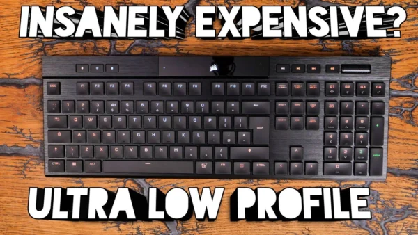 Corsair K100 Air unboxing and review - a low profile flagship from Corsair?!