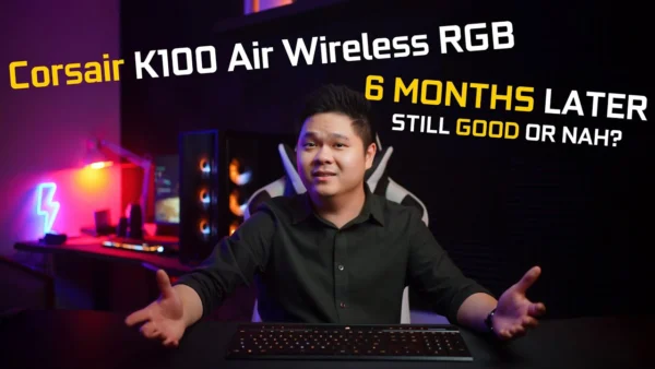 Corsair K100 Air Wireless RGB: 6 Months Later